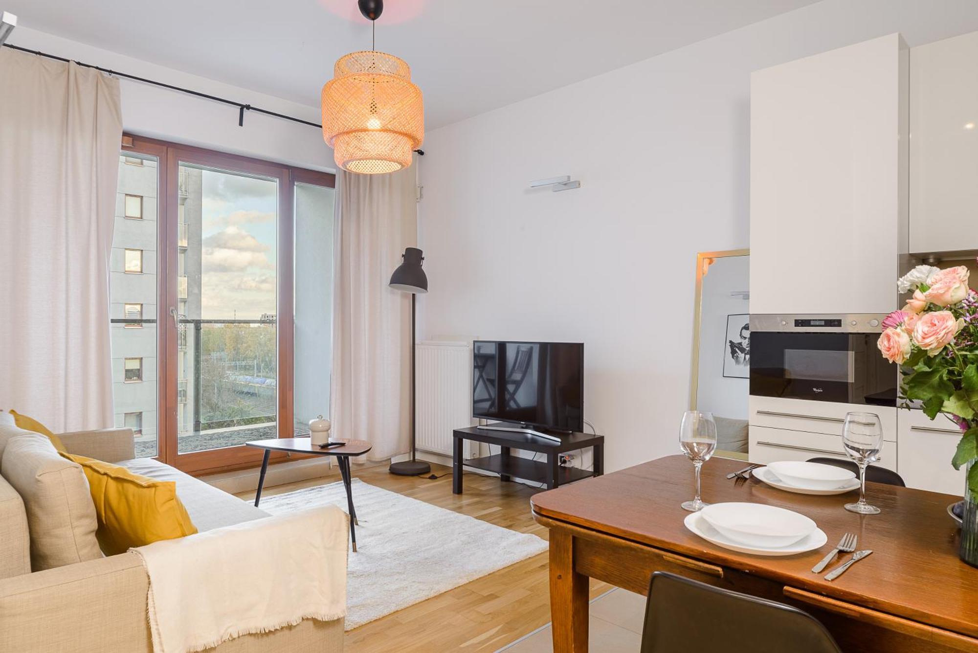 P&O Serviced Apartments Rydygiera Warschau Exterior foto